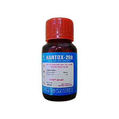 Thuốc diệt muỗi Hantox-200 - Diệt muỗi, côn trùng, gián, ruồi, kiến